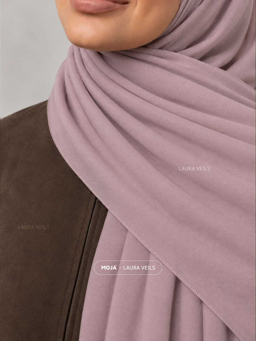 Opera Mauve Moja Modal Cotton Hijab