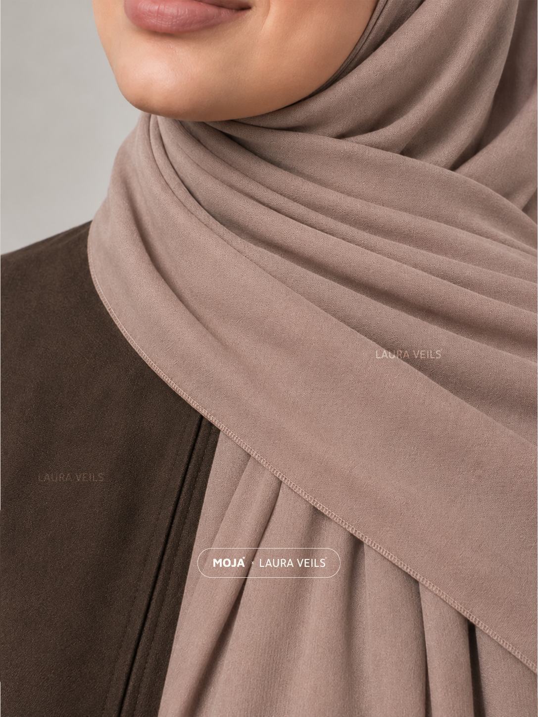Nude Pink Moja Modal Cotton Hijab