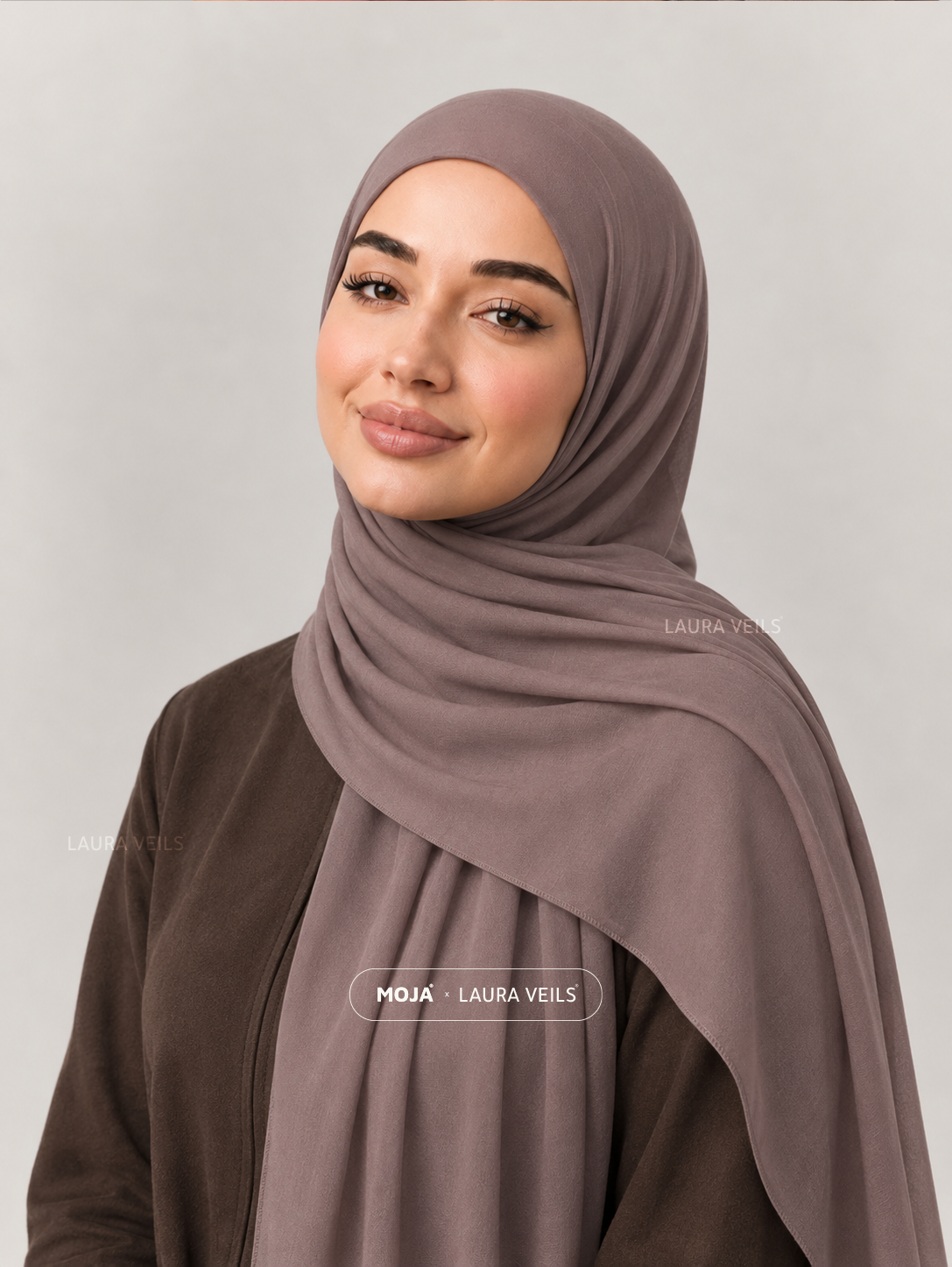 Nude Brown Moja Modal Cotton Hijab