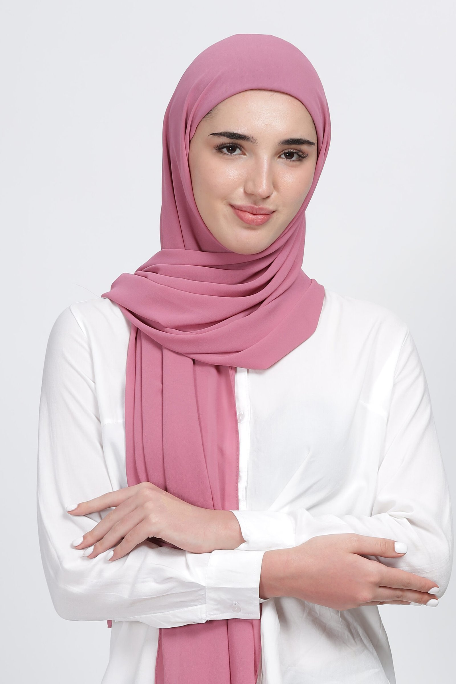 Cupcake pink – Moja Georgette Hijab