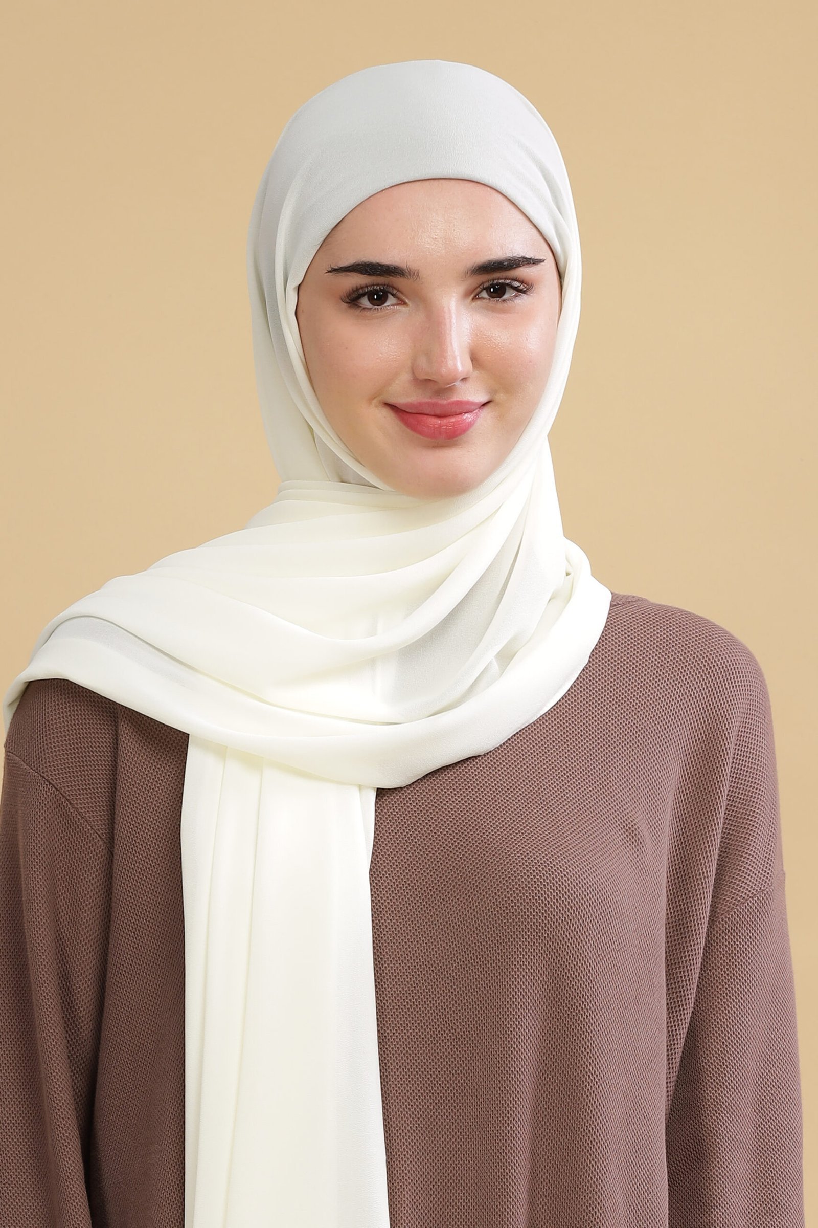 Off-white – Moja Georgette Hijab