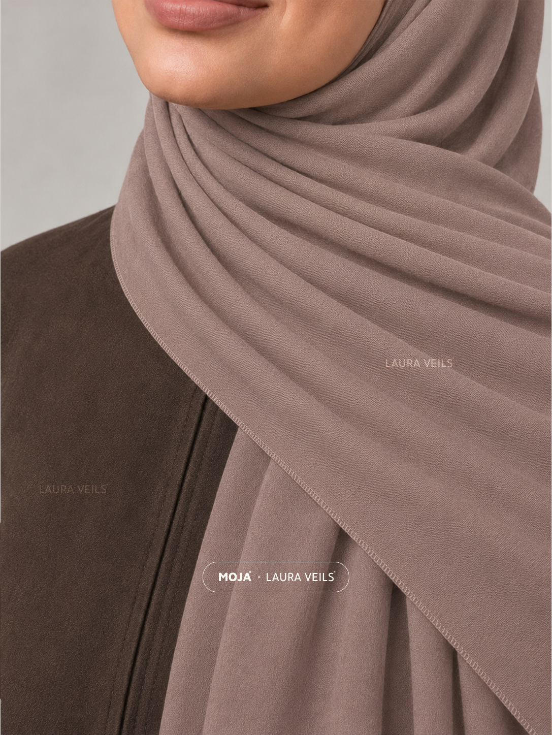 Nude Brown Moja Modal Cotton Hijab