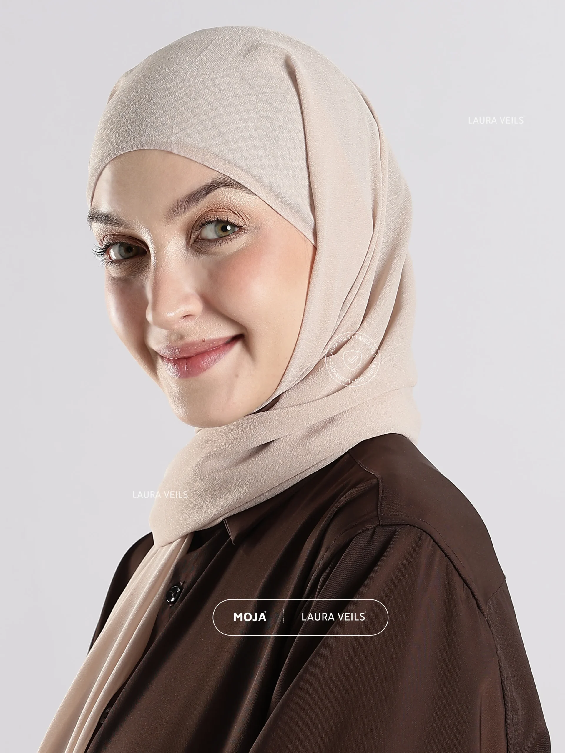 Nude 30C Moja Georgette Hijab