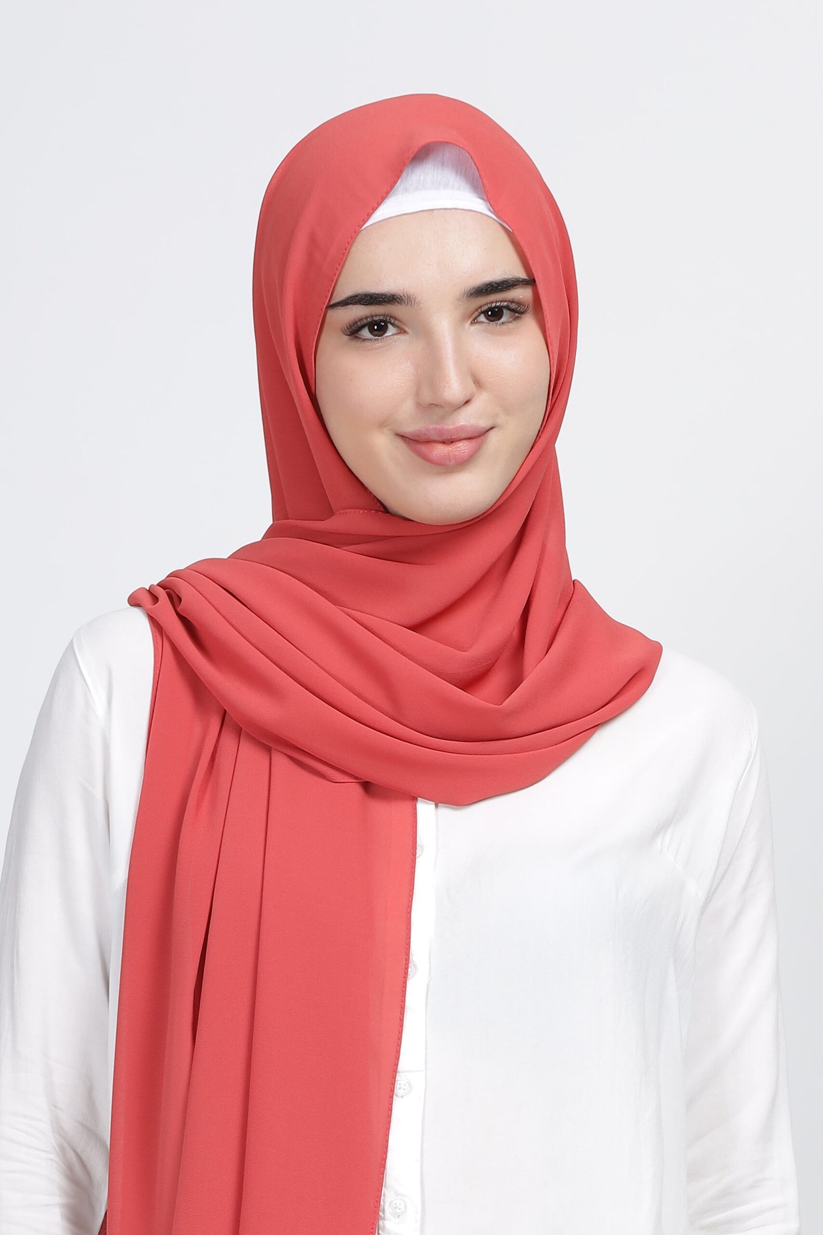 Barbie Pink – Moja Georgette Hijab