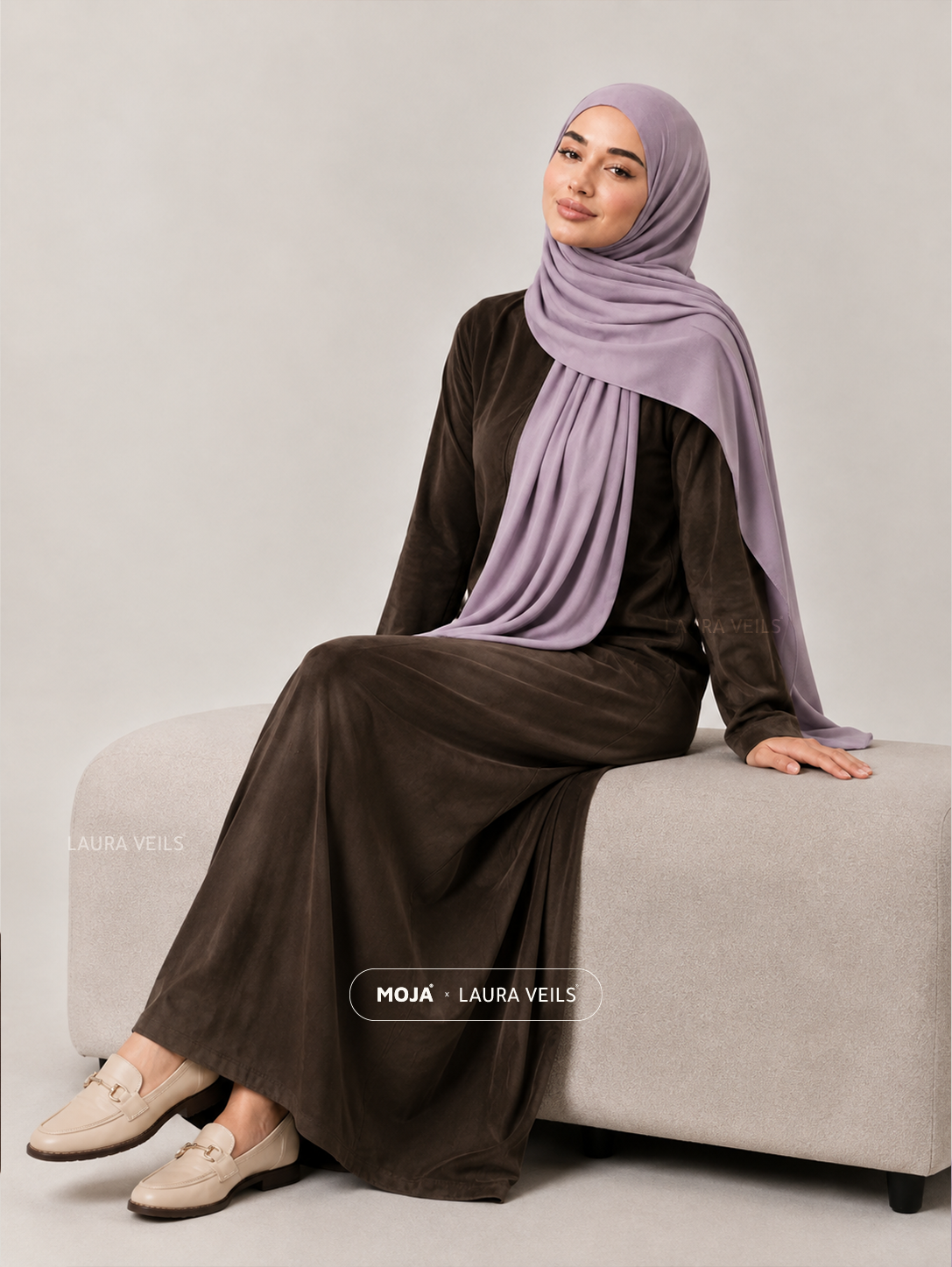 Pastel Lavender Moja Modal Cotton Hijab