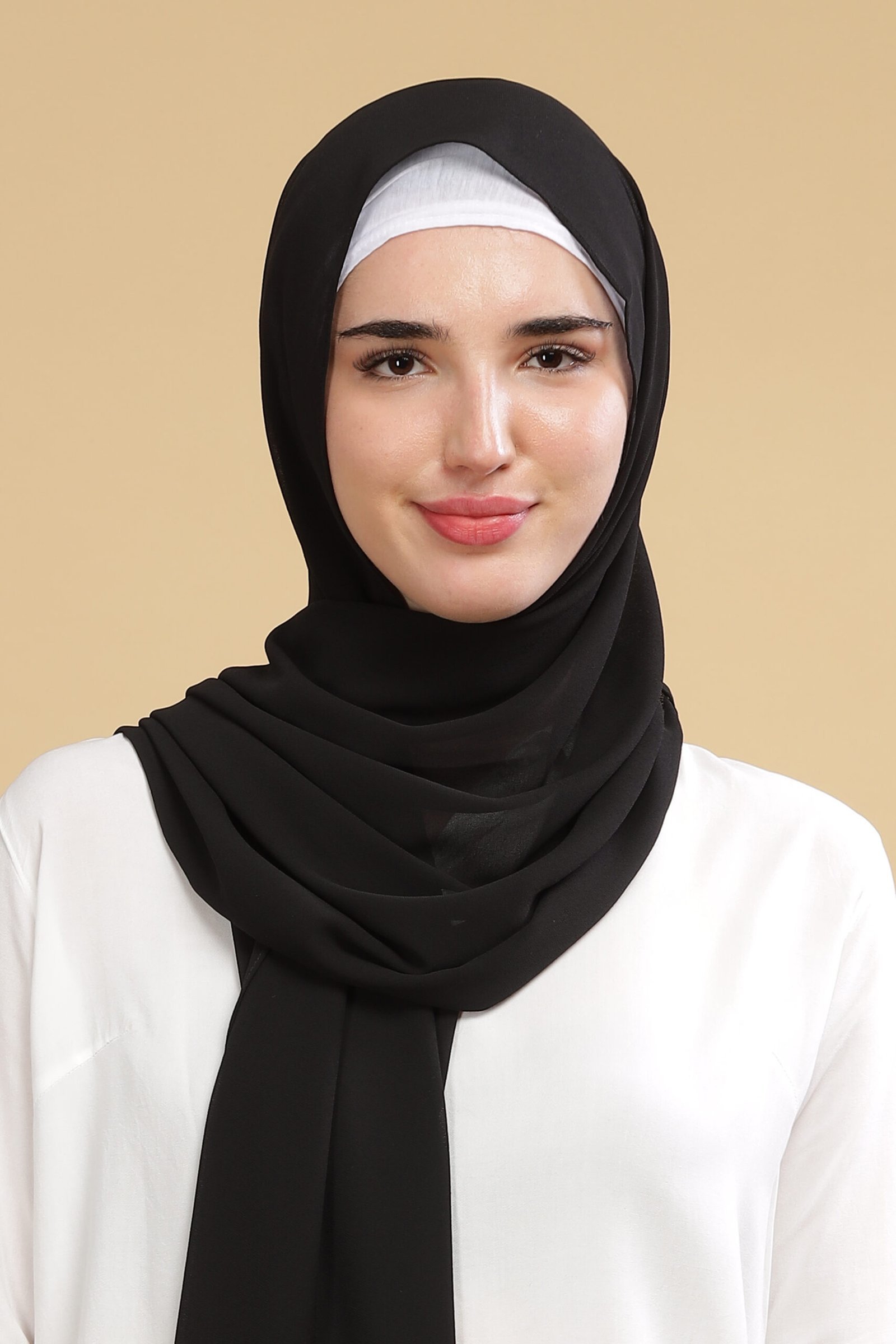 Black – Moja Georgette Hijab