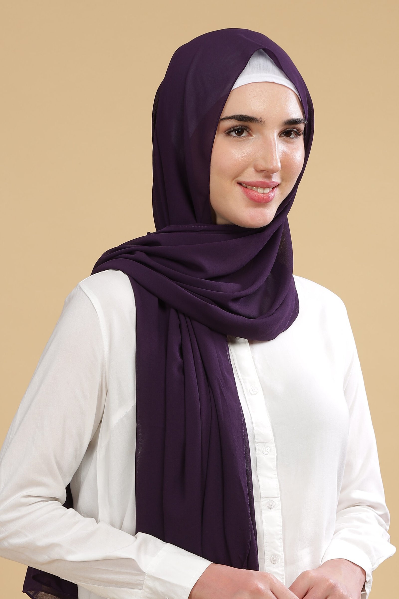 Violet – Moja Georgette Hijab