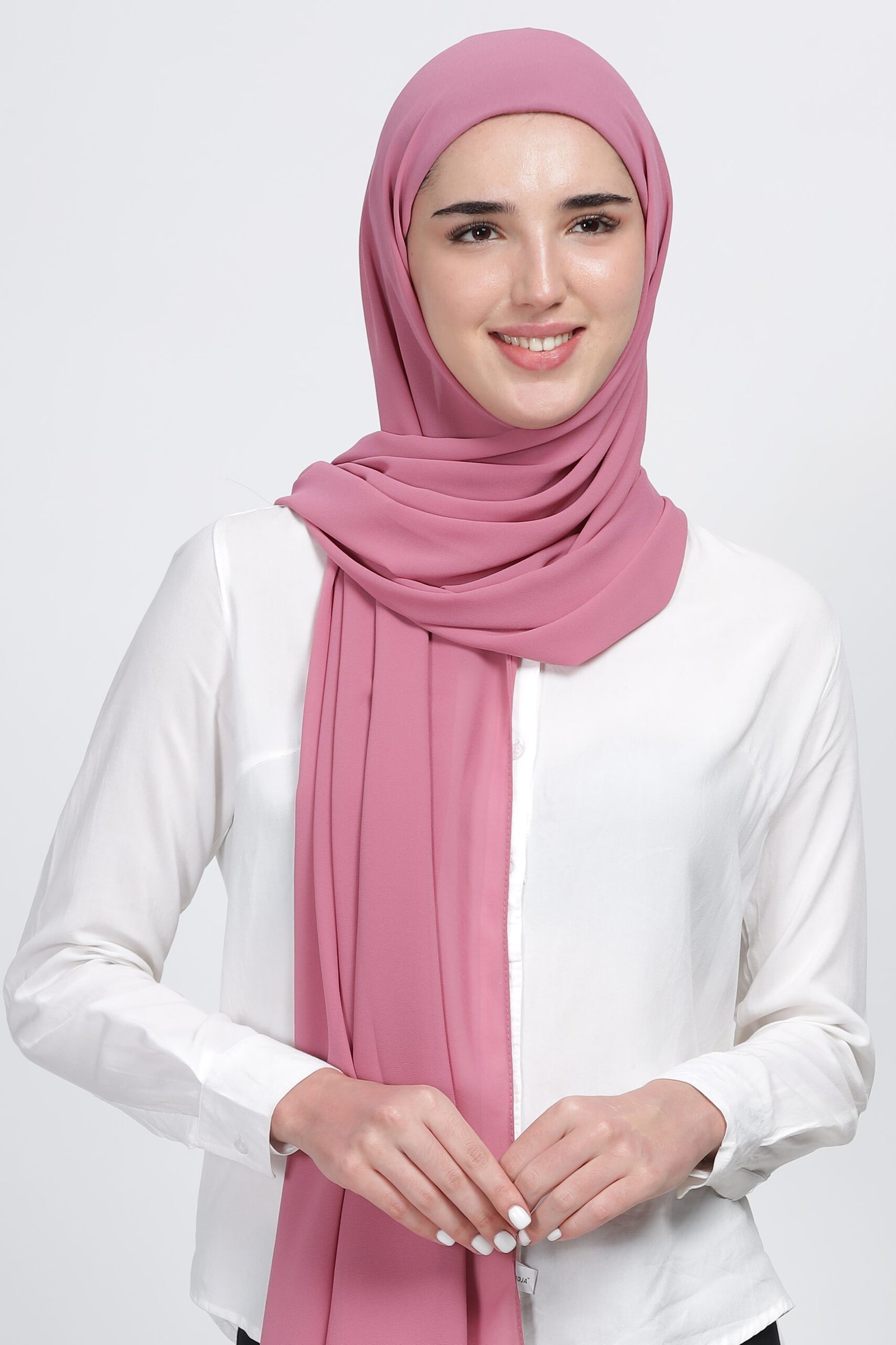 Cupcake pink – Moja Georgette Hijab