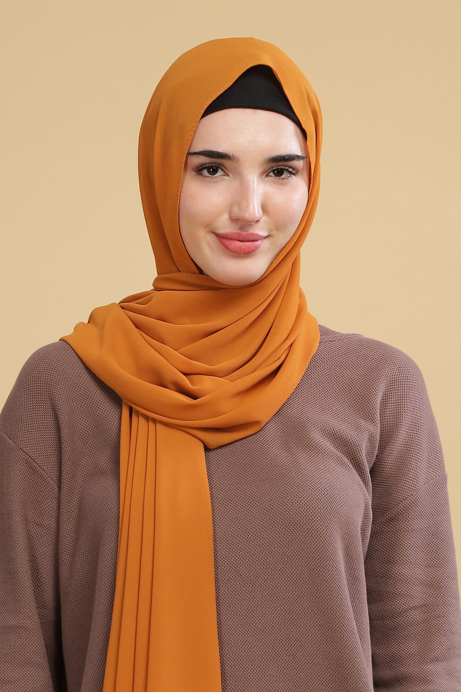 Gold – Moja Georgette Hijab
