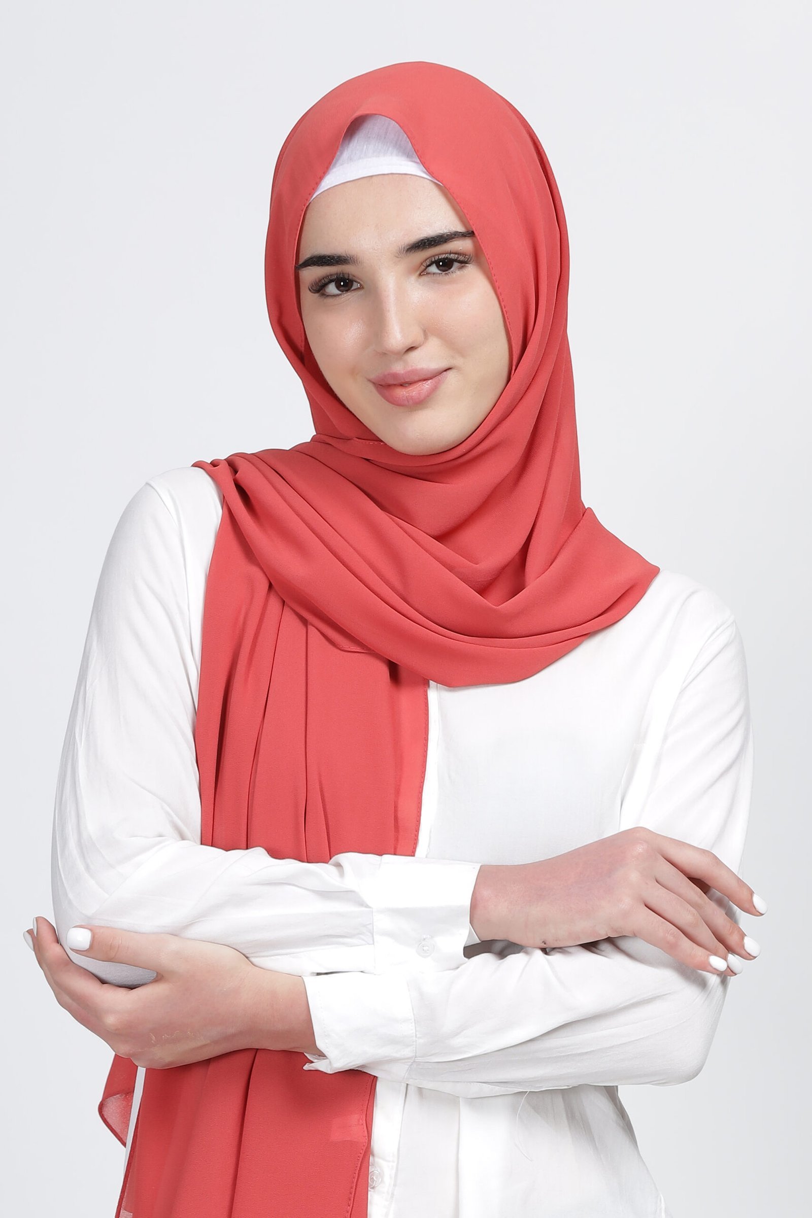 Barbie Pink – Moja Georgette Hijab