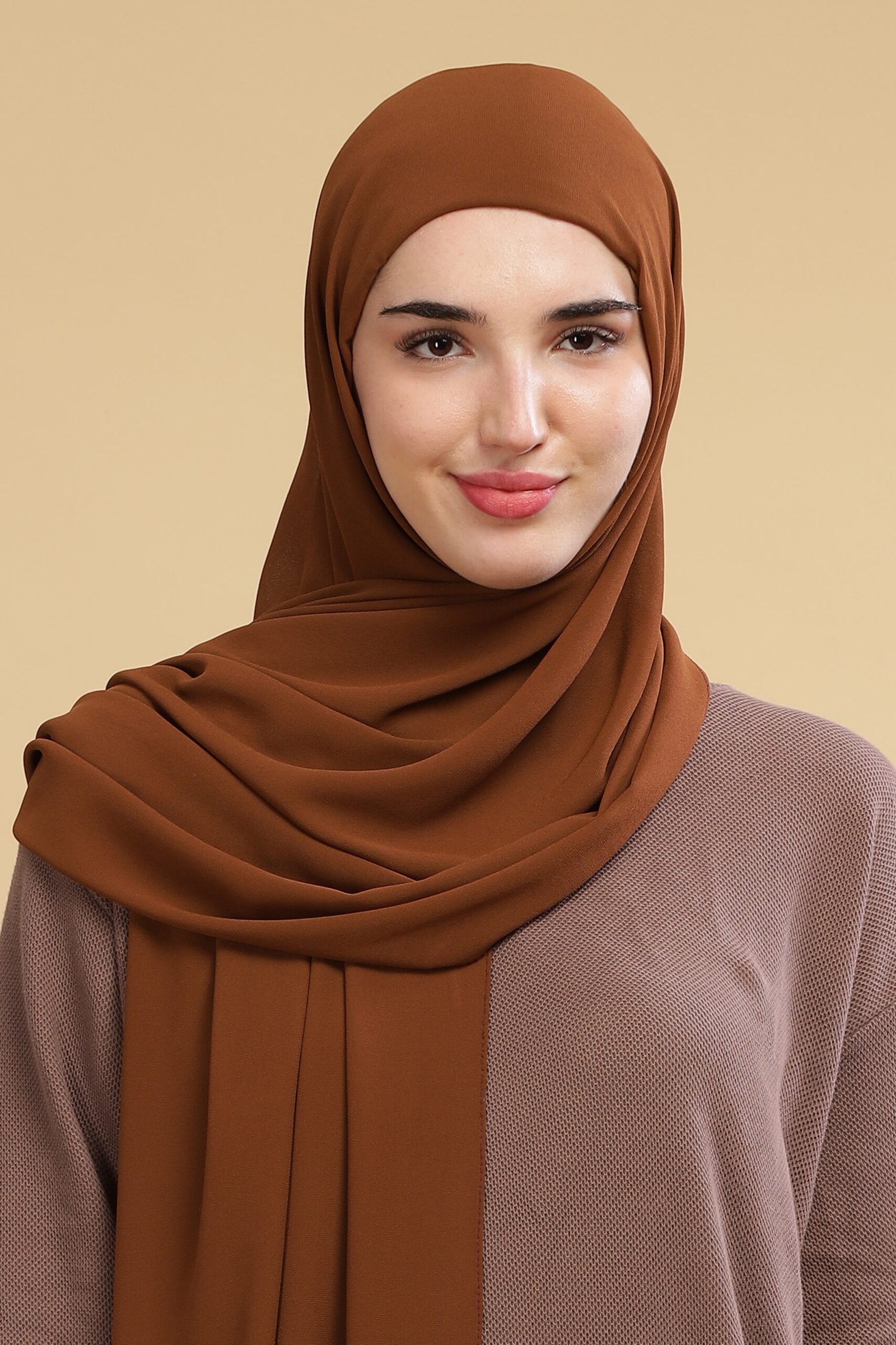 Cappuccino – Moja Georgette Hijab