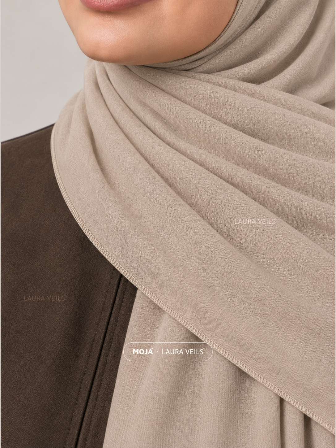 Nude Moja Modal Cotton Hijab