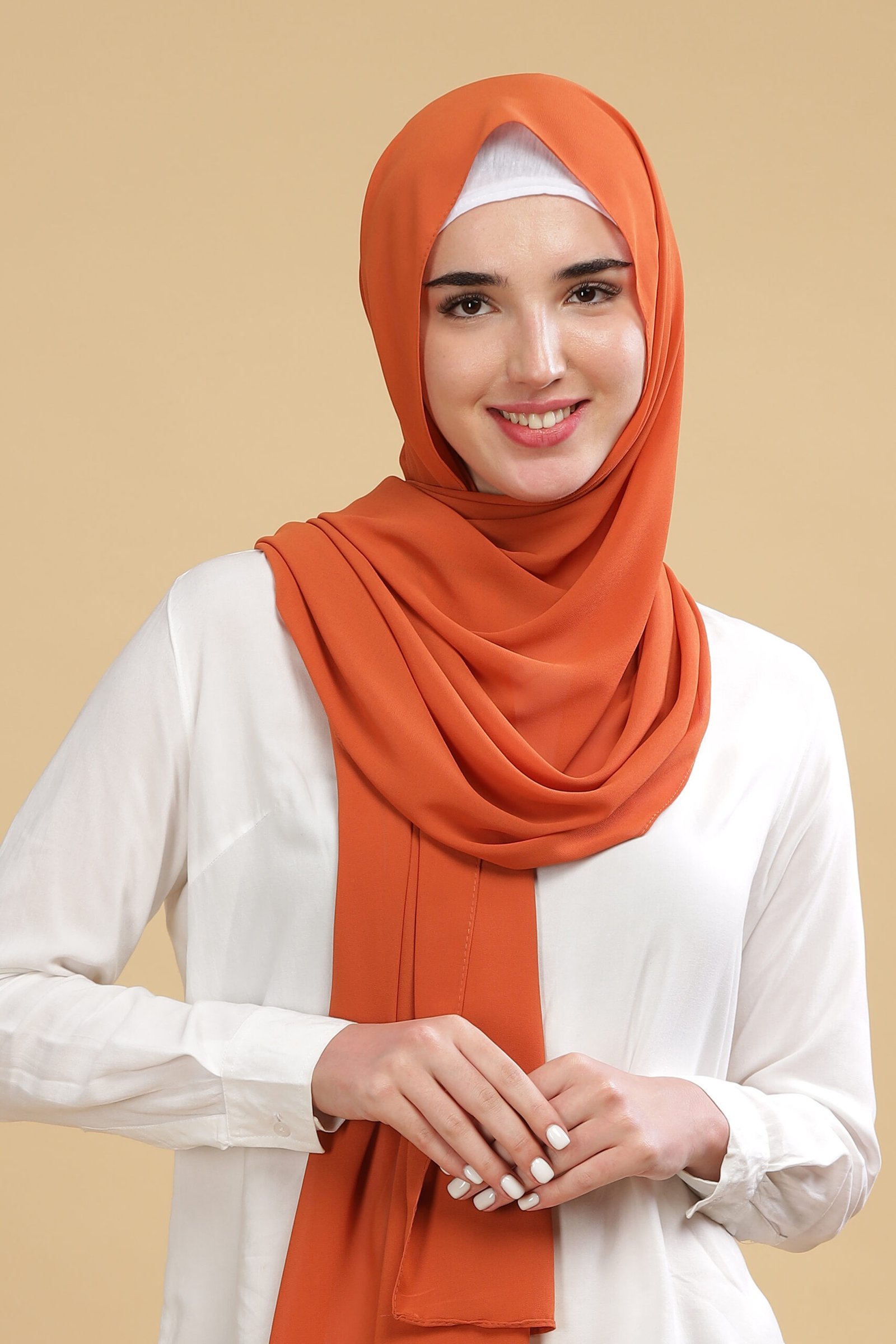 Carrot – Moja Georgette Hijab