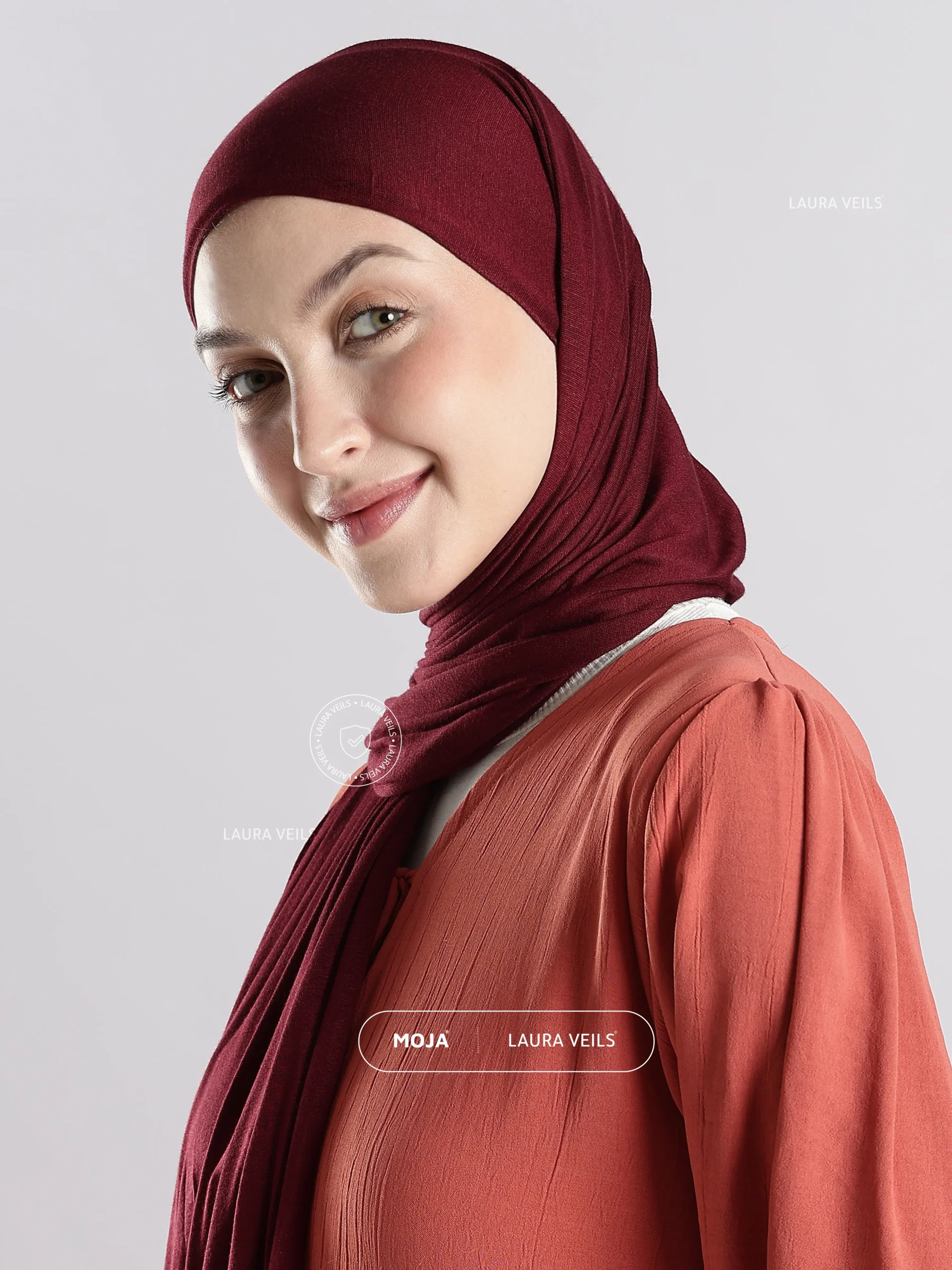 Dark Maroon – Moja Jersey (Turkey Bamboo Jersey)