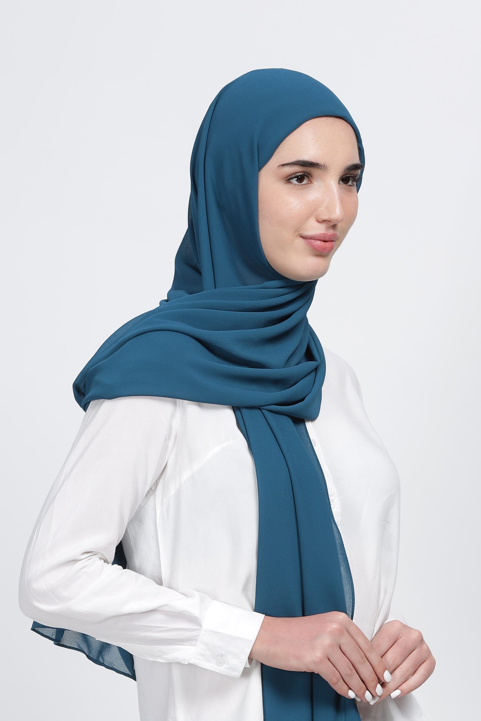 Peacock – Moja Georgette Hijab
