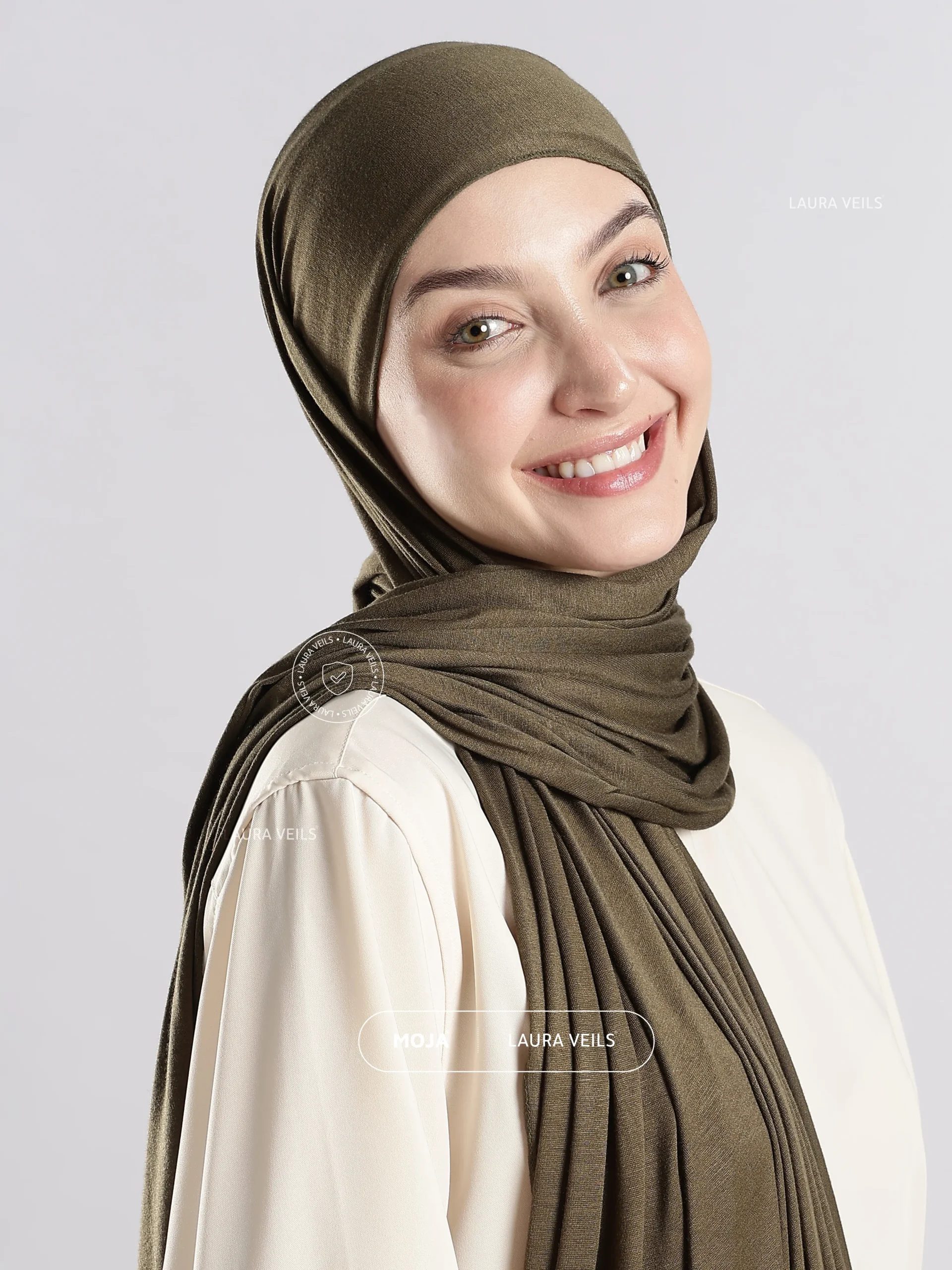 Olive Green – Moja Jersey (Turkey Bamboo Jersey)