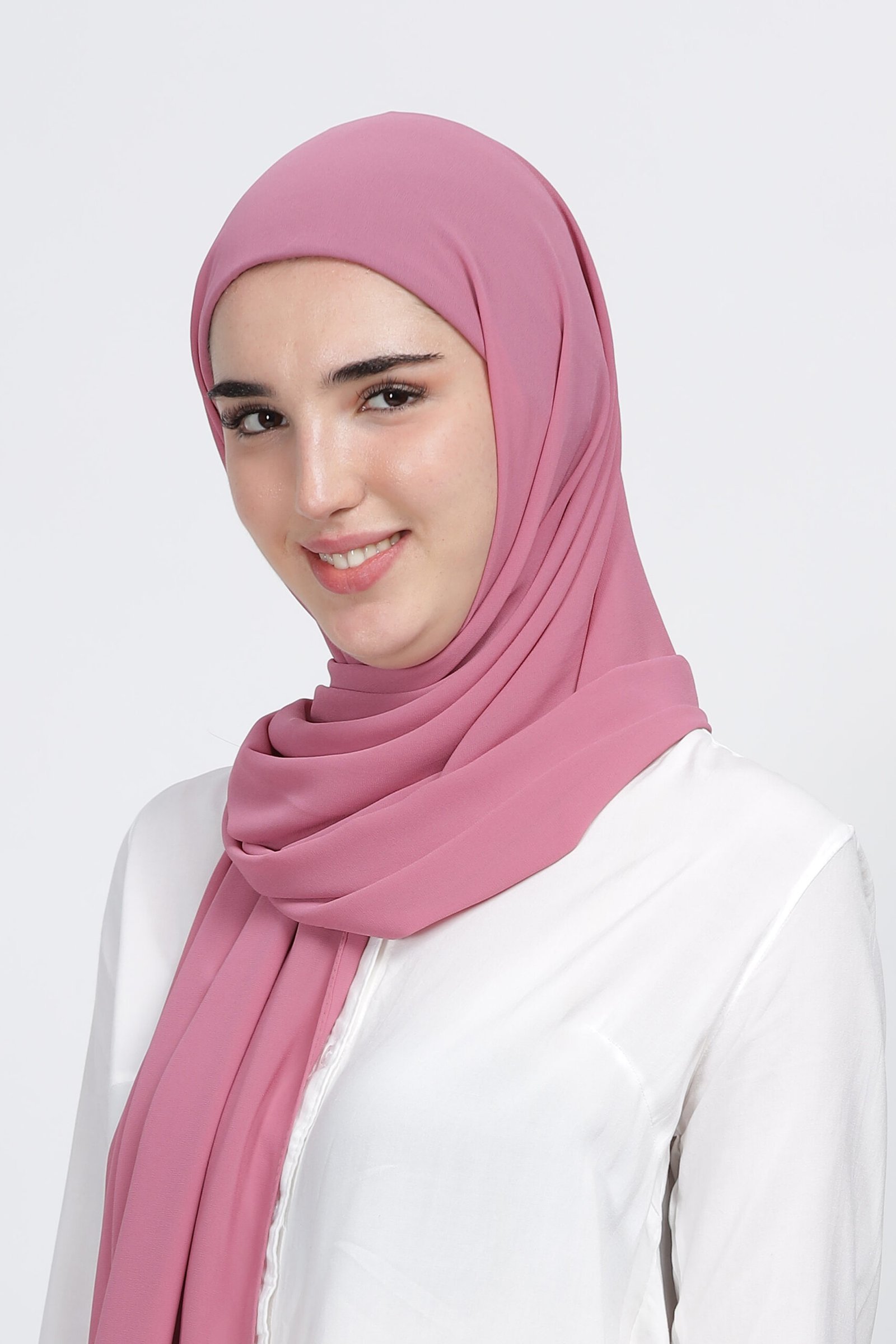 Cupcake pink – Moja Georgette Hijab