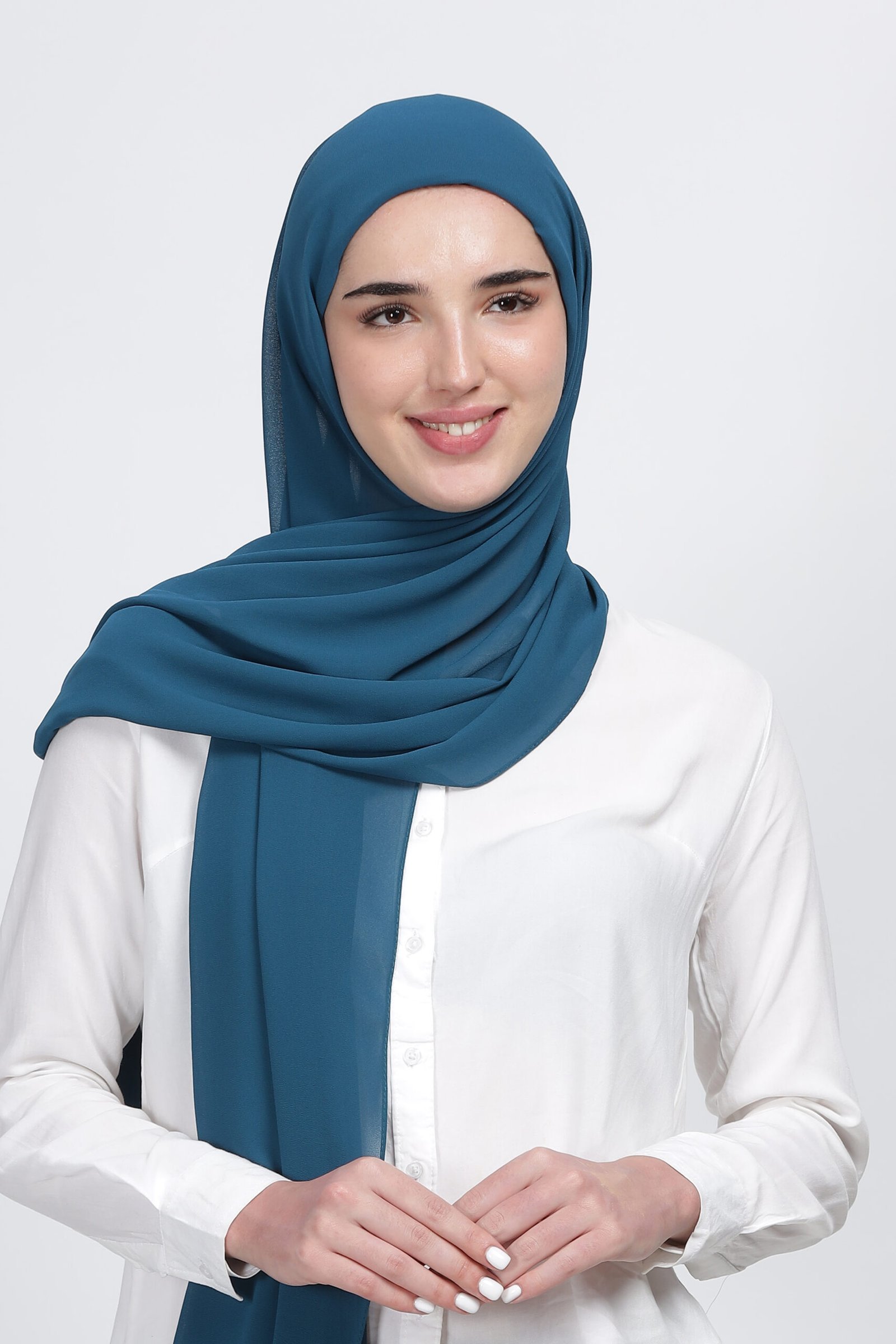 Peacock – Moja Georgette Hijab