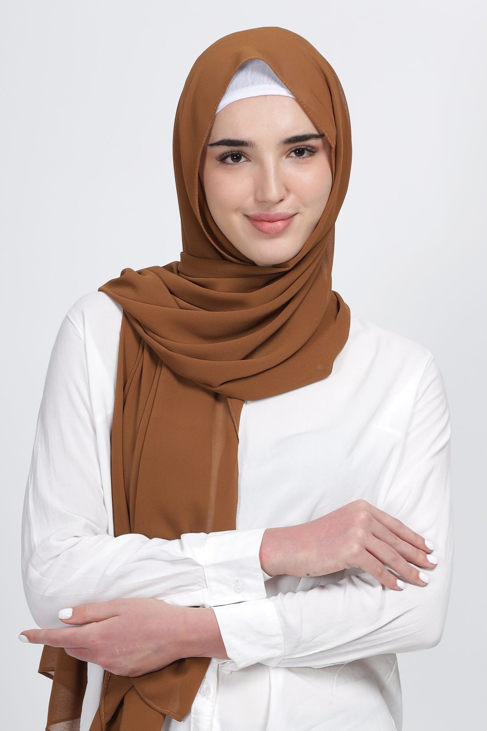 Almond – Moja Georgette Hijab