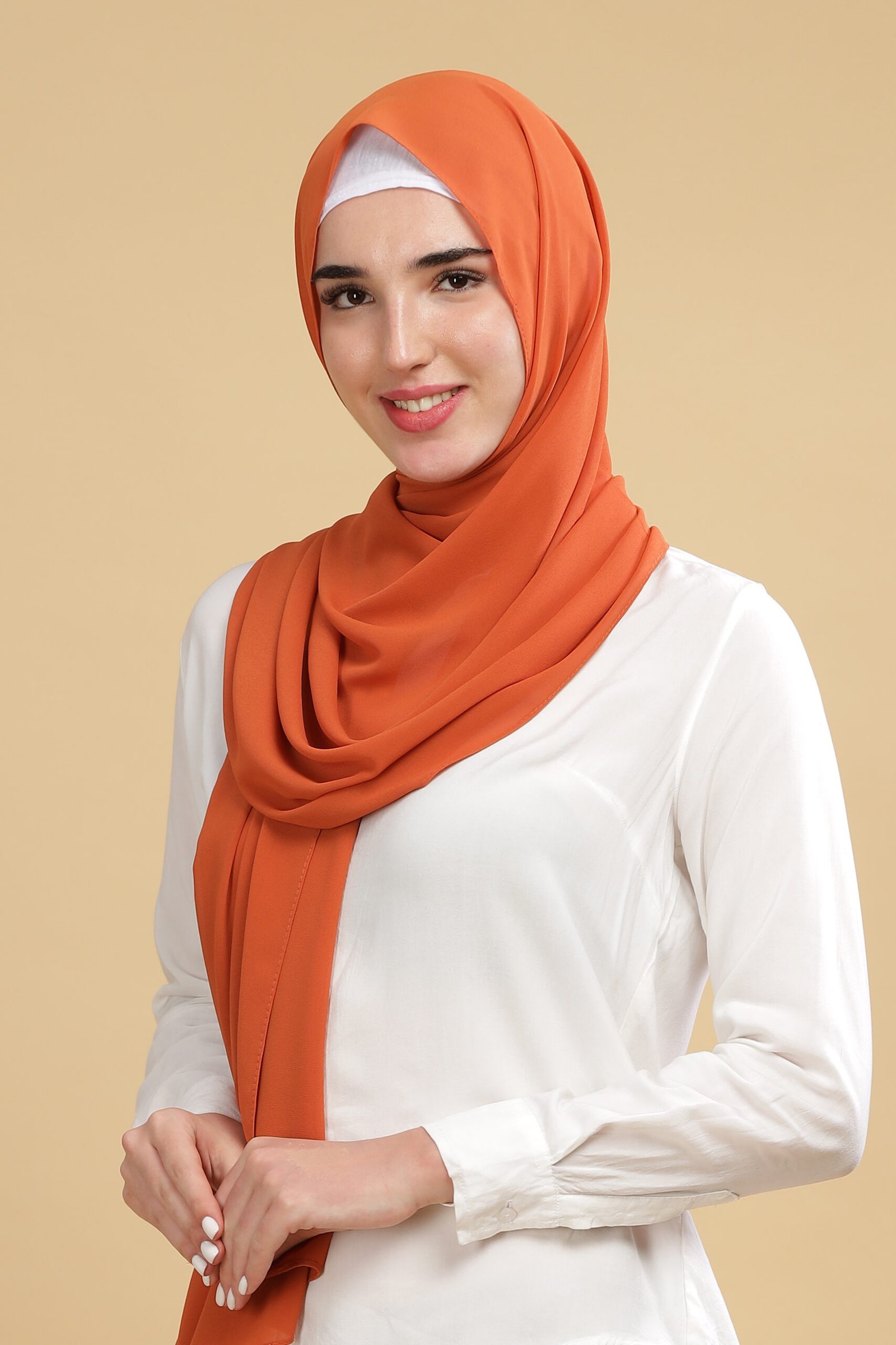 Carrot – Moja Georgette Hijab