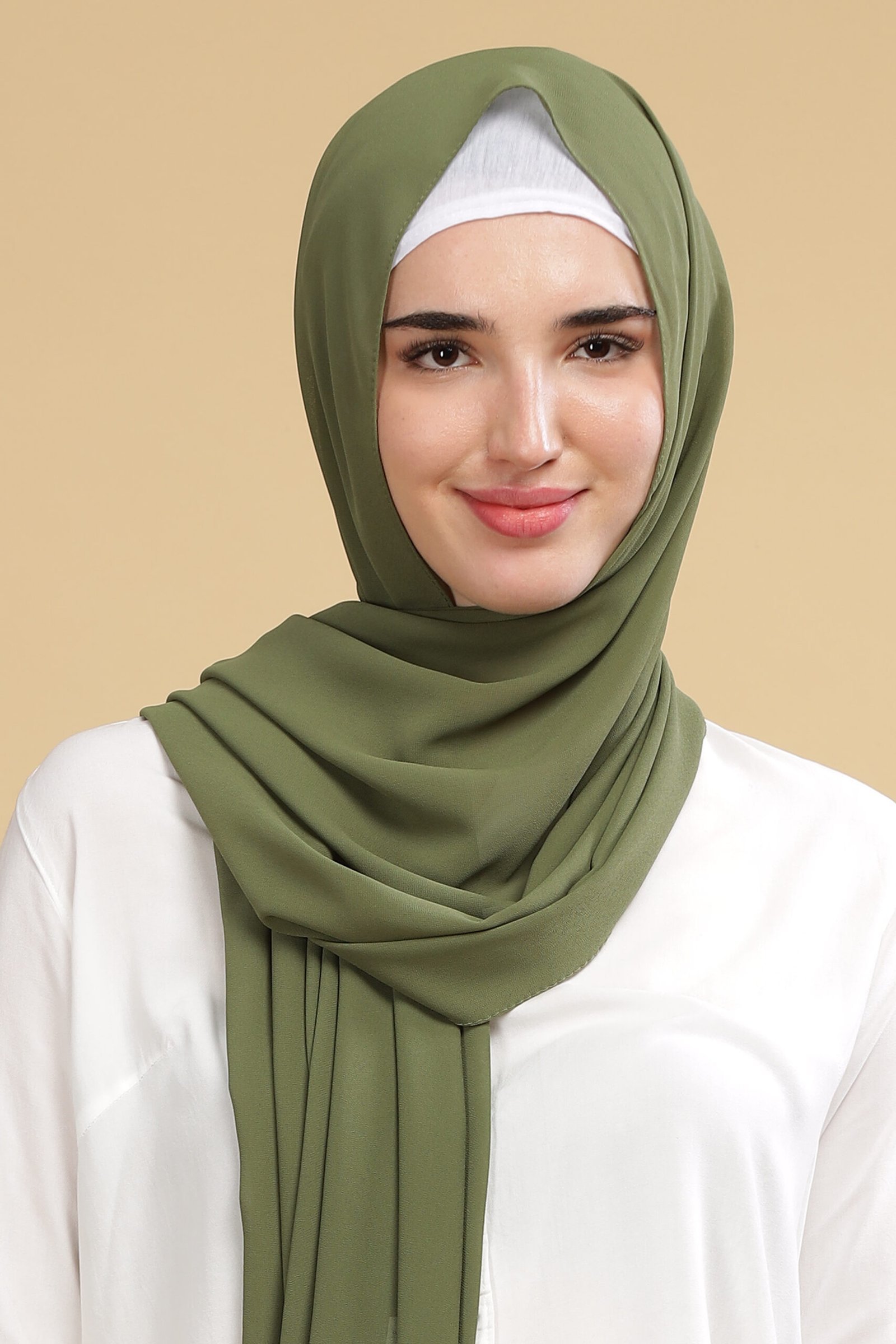 Sage Green – Moja Georgette Hijab