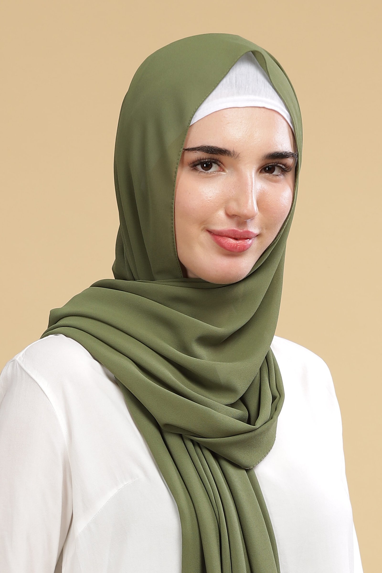 Sage Green – Moja Georgette Hijab