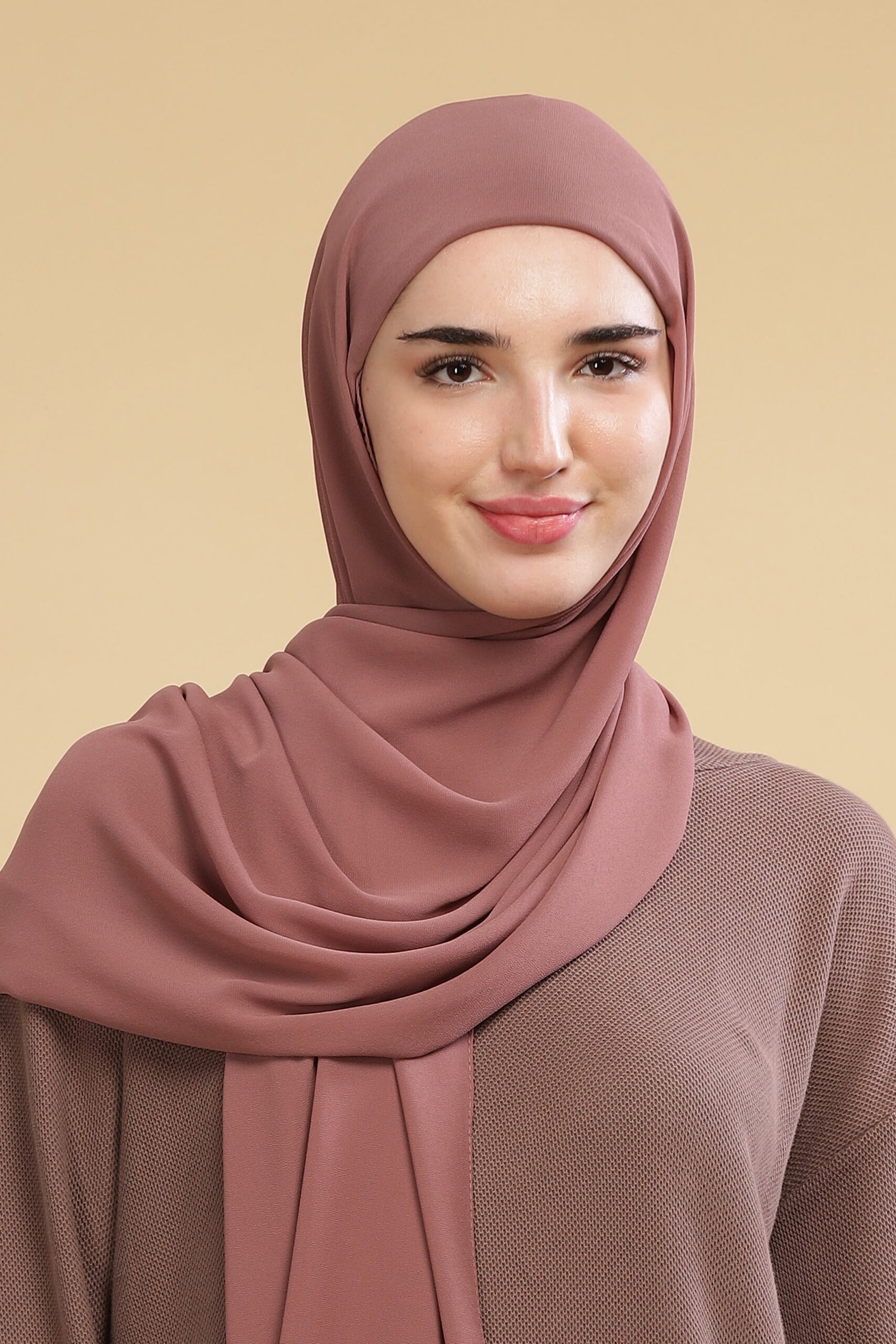 Mauve – Moja Georgette Hijab