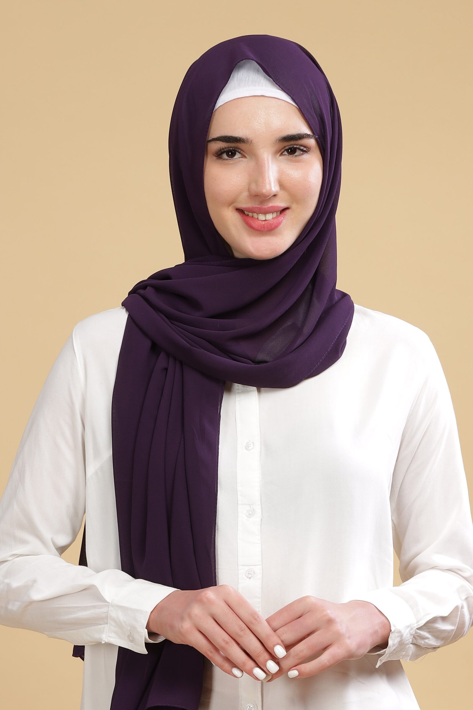Violet – Moja Georgette Hijab
