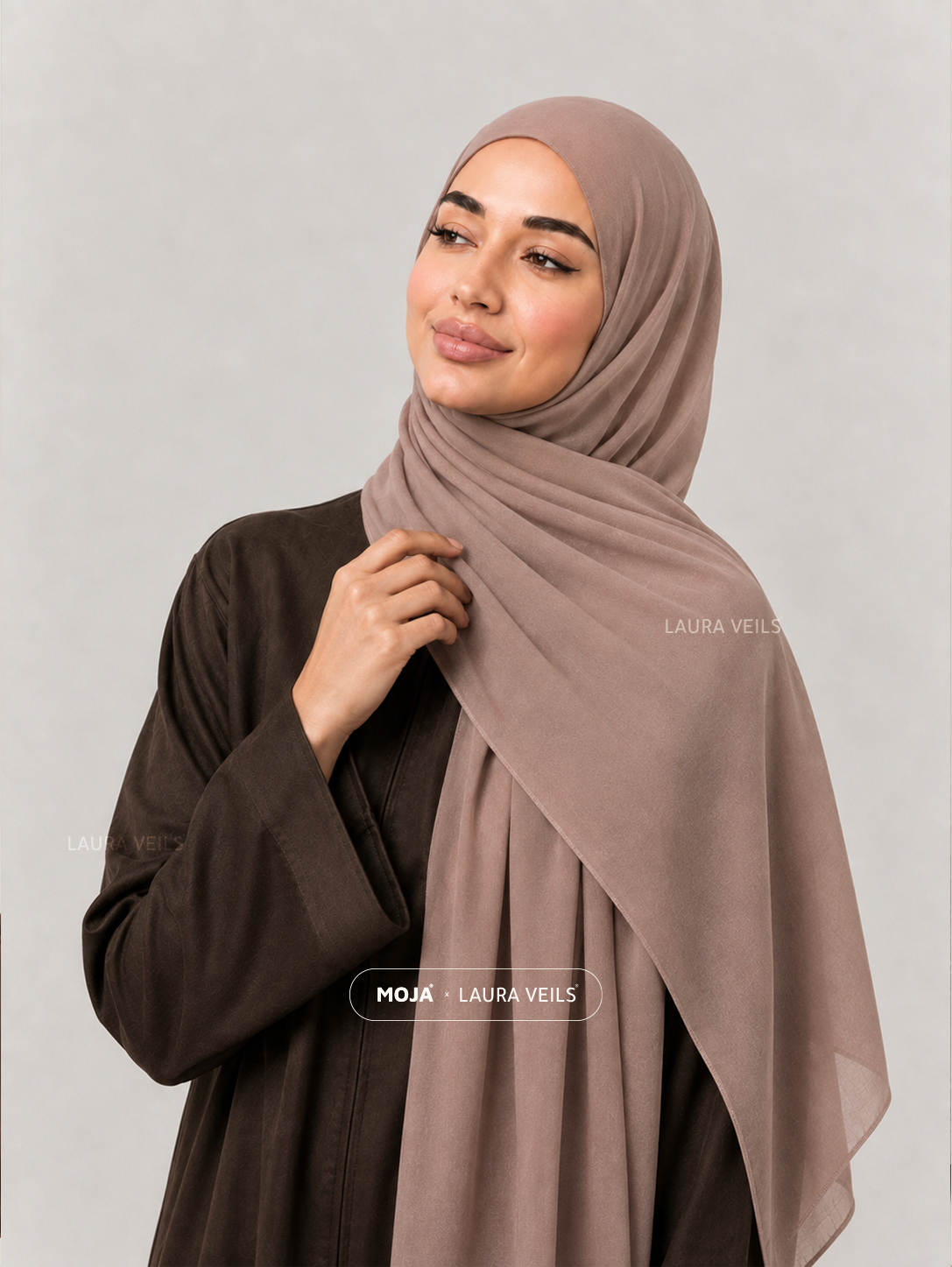Nude Pink Moja Modal Cotton Hijab