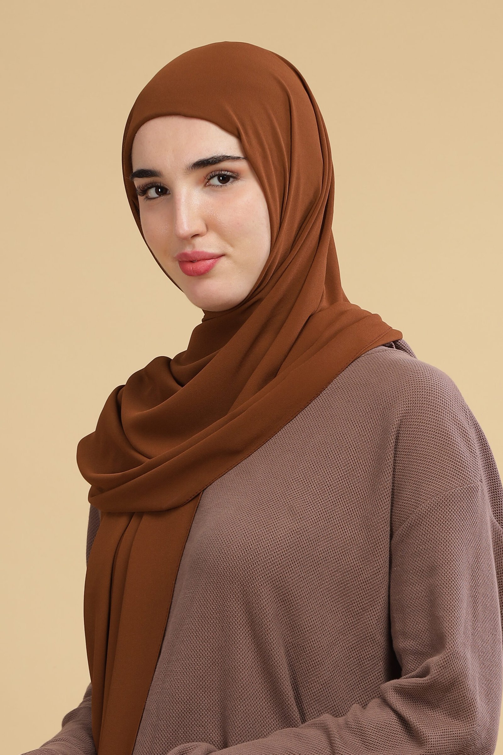 Cappuccino – Moja Georgette Hijab