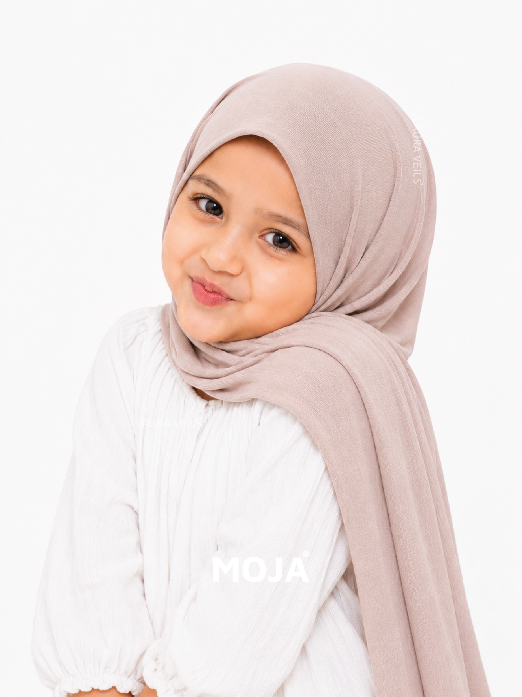 Nude Kids Jersey Hijab