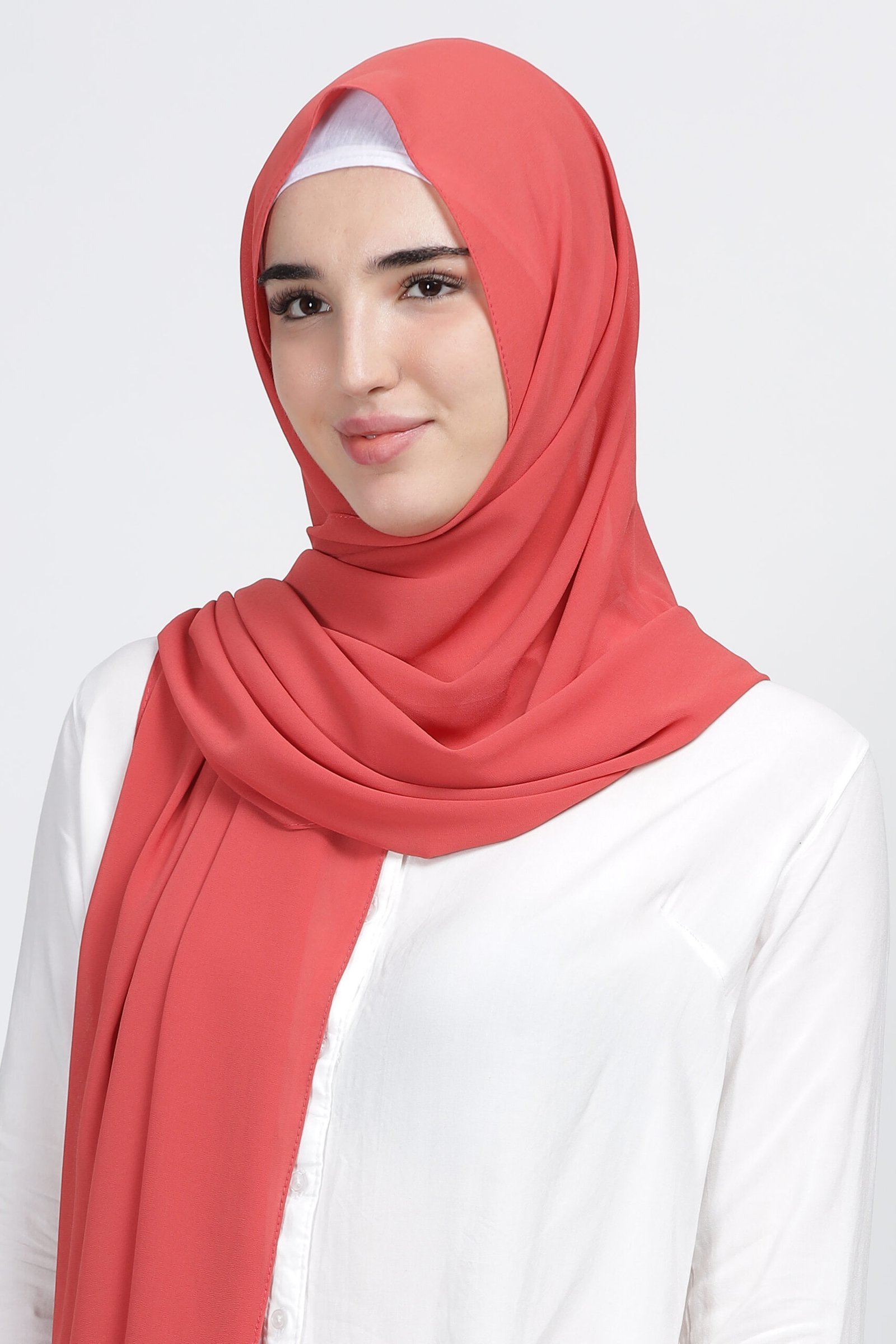 Barbie Pink – Moja Georgette Hijab