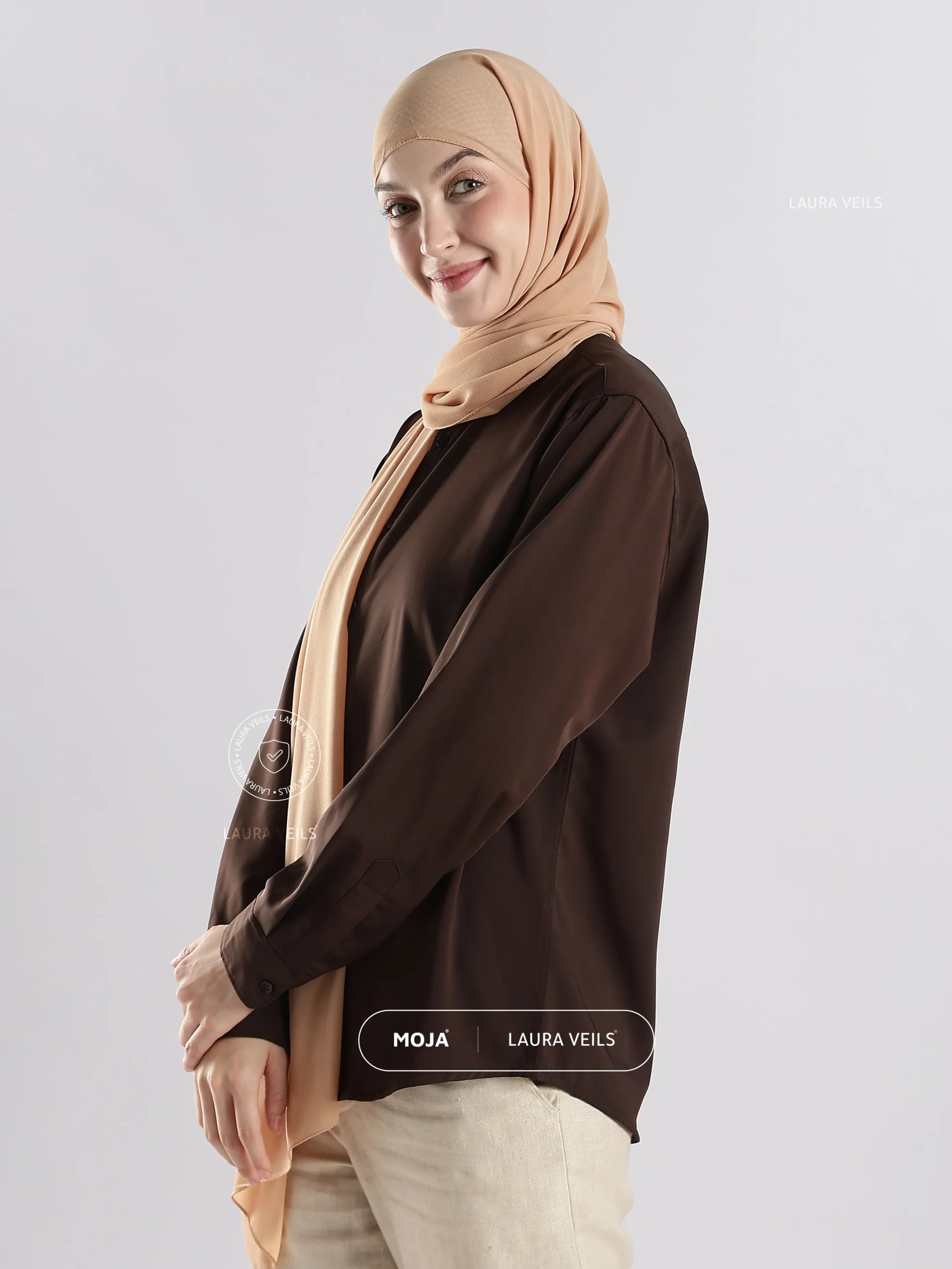 Nude Skin Moja Georgette Hijab
