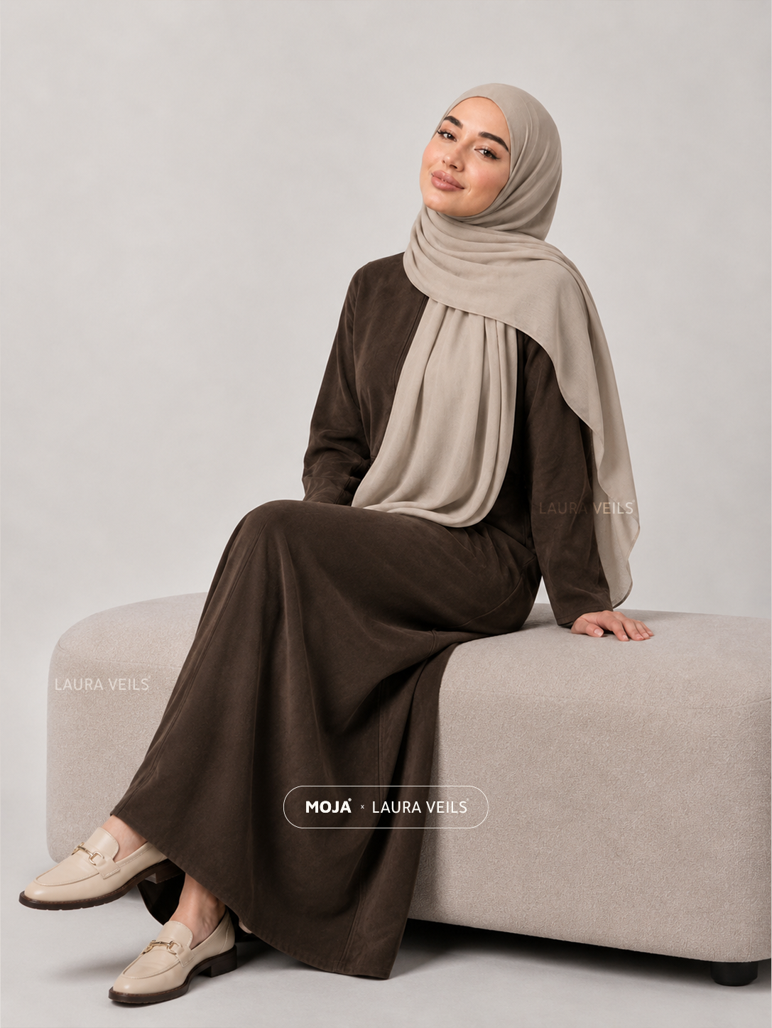 Nude Moja Modal Cotton Hijab