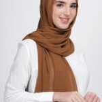 Almond Deep Georgette