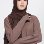 Chocolate Georgette