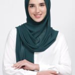 Bottile Green Georgette