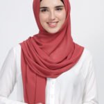 Watermelon Pink Georgette