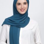 Peacock Georgette