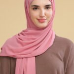 Lotus Pink Georgette
