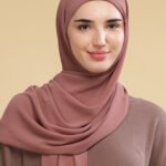 Mauve Georgette