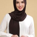 Brown Georgette