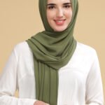 Sage Green Georgette
