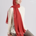 Brick Pink Georgette
