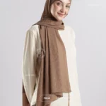 Nude Brown Georgette