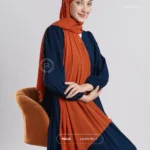 Orange Georgette