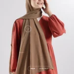 Saddle Brown Georgette