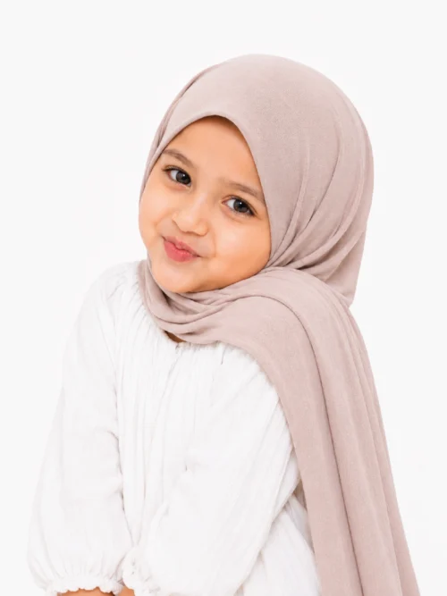 Nude Kids Jersey Hijab