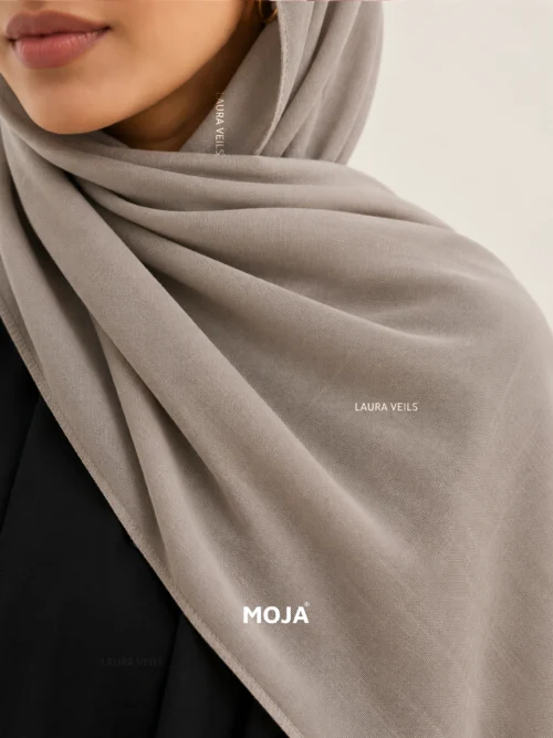 Sand Moja modal cotton hijab – soft breathable modal fabric, UAE summer wear