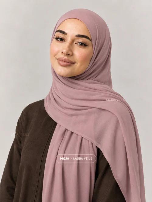 Opera Mauve Moja Modal Cotton Hijab